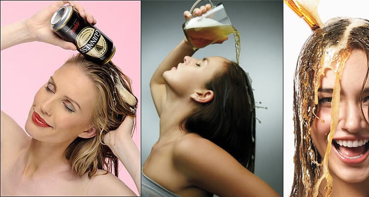 Hidratación con cerveza ideal para el cabello