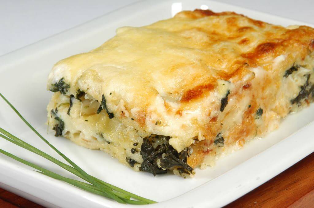Lasaña de Bacalao con Espinacas: Receta Cremosa y Llena de Sabor