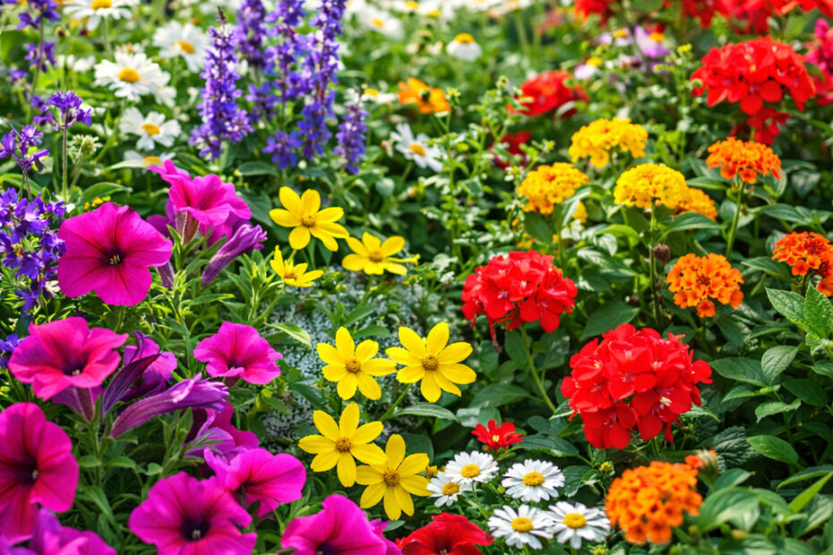 Flores de colores vibrantes que florecen todo el año - Elige las mejores para tu jardín