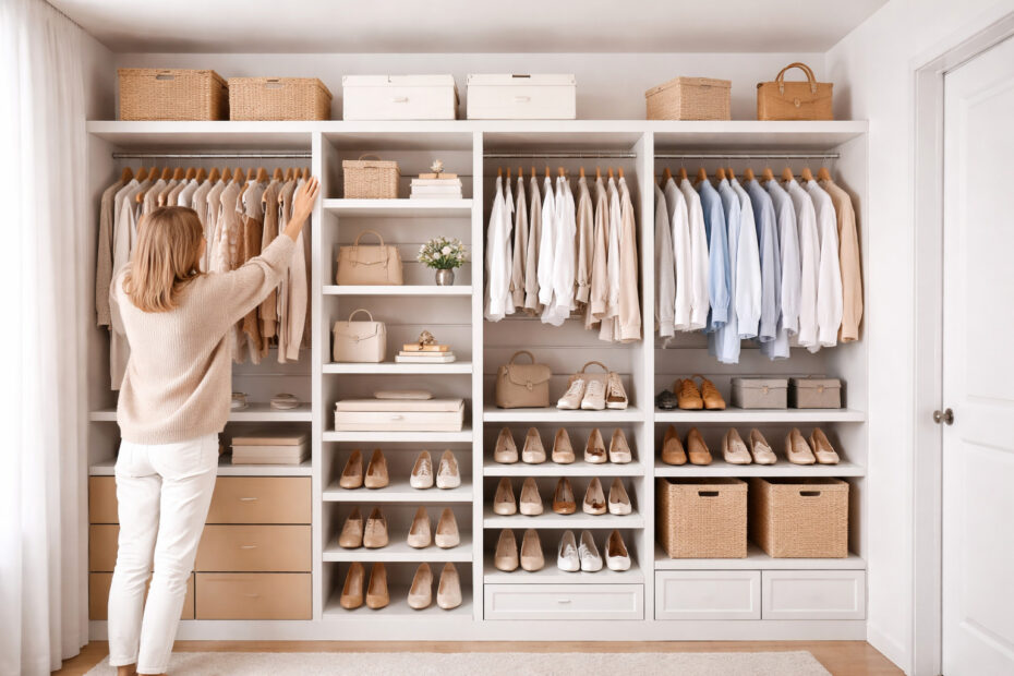 Armario Ordenado: Trucos Espaciales para Organizar sin Estrés