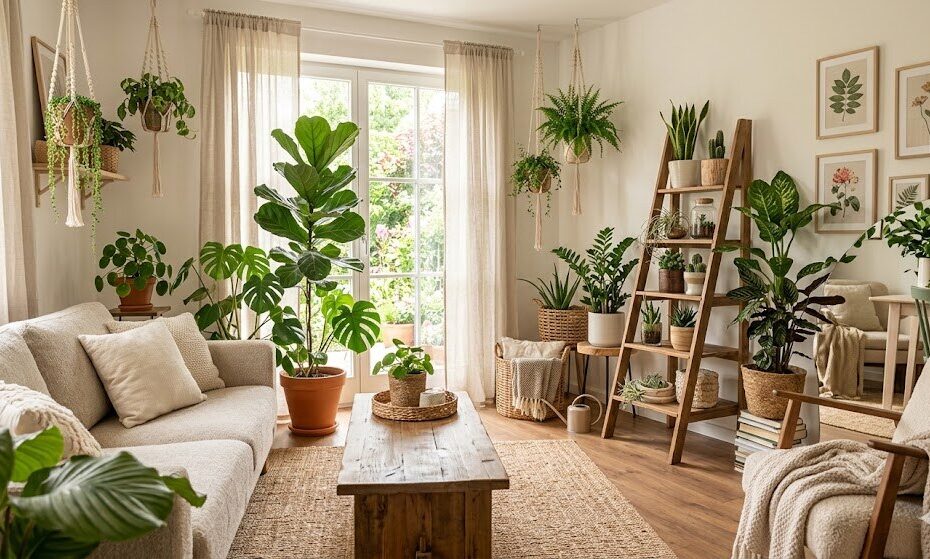 Plantas de interior: Inspiradoras ideas de decoración para un hogar acogedor