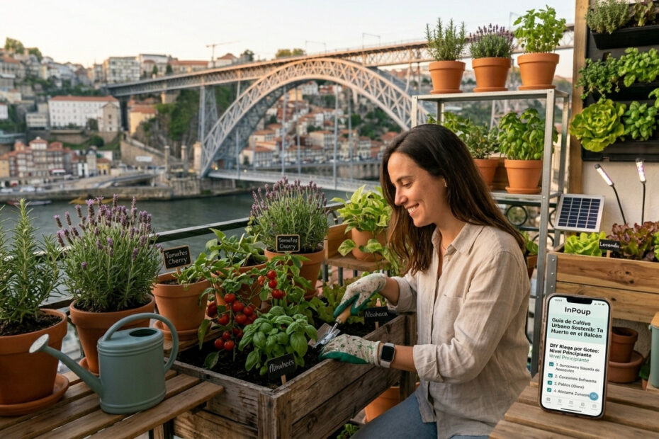 Cultivo urbano sostenible: Guía para un huerto en tu balcón